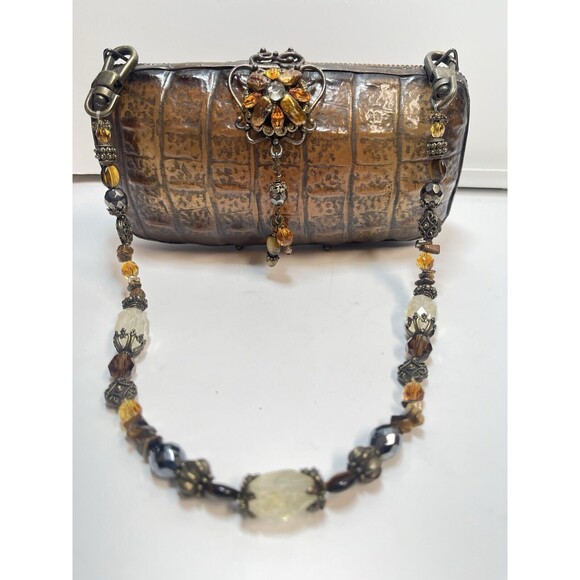 Maya Resin Statement Evening Bag - Picture 1 of 14